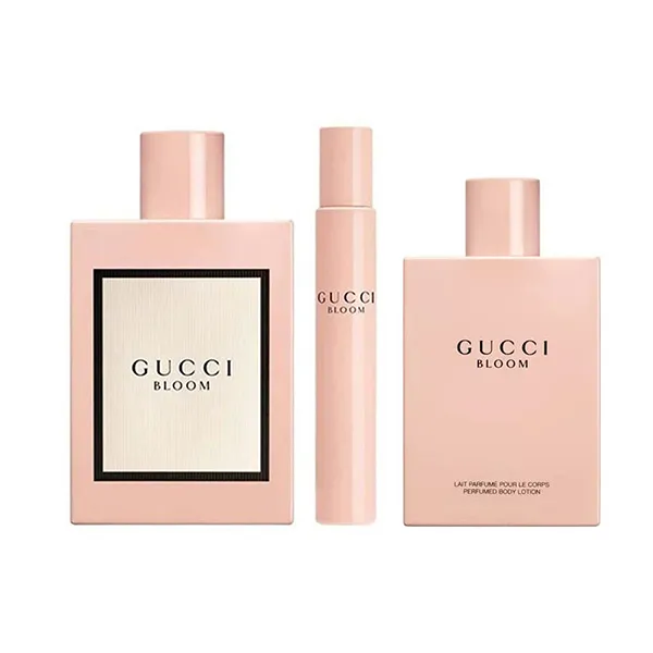 Set Nước Hoa Nữ Gucci Bloom EDP (100ml + Mini 10ml + Body Lotion 100ml)