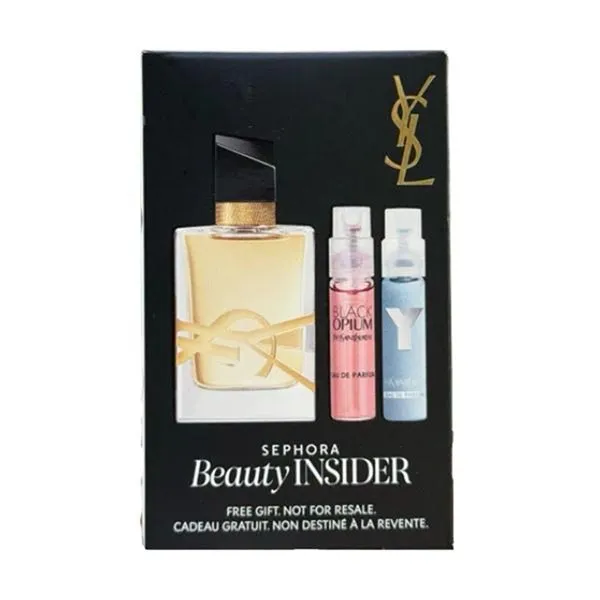 Set Nước Hoa Nữ Yves Saint Laurent YSL x Sephora Beauty Insider EDP 3 Món