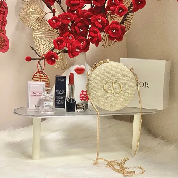 Set Son Dior 777 Makeup Collection Và Nước Hoa Blooming Bouquet 4 Món