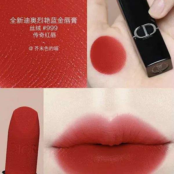 Set Son Dior Rouge Dior 999 Và 720 (2 Món)