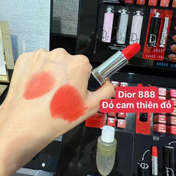 Set Son Dior Rouge Velvet 999 Và 888 (2 Món)