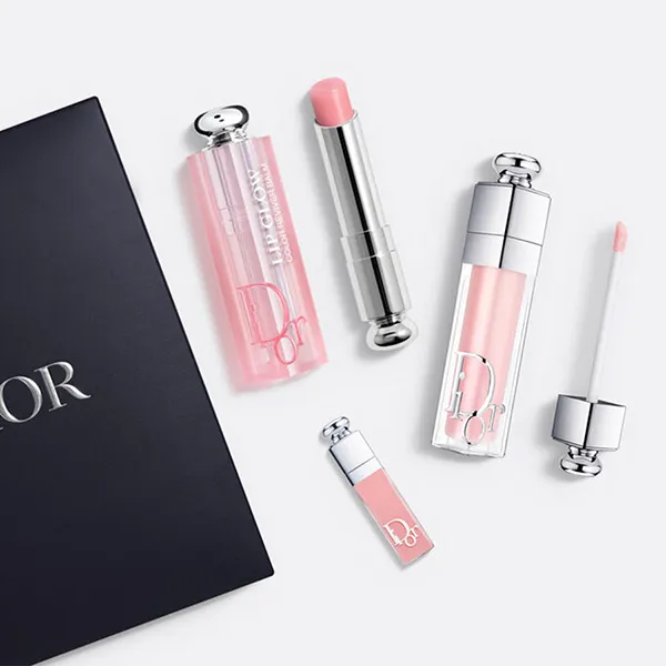 Set Son Dưỡng Dior Addict Natural Glow Lip Essentials 3 Món