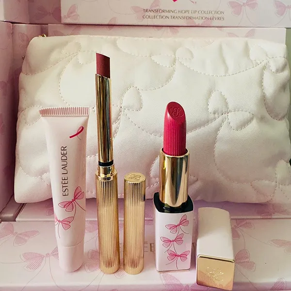 Set Son Estée Lauder Bouquet Of Strength Lip Set 4 Món