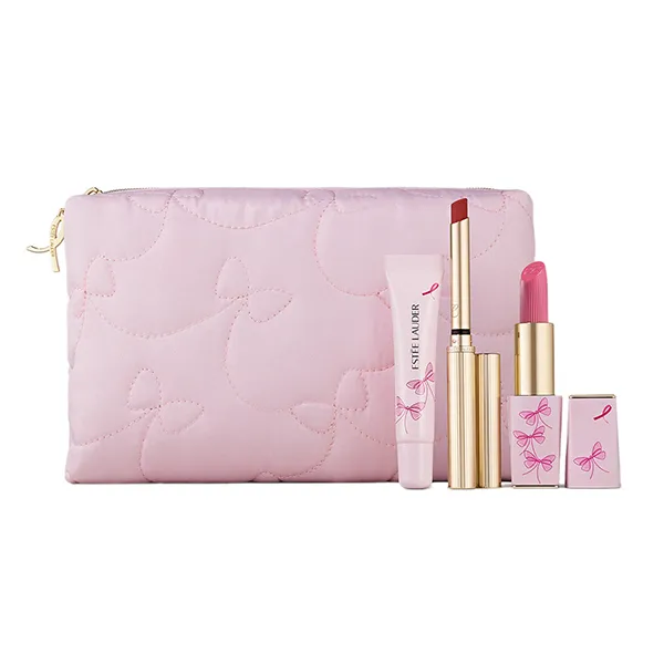 Set Son Estée Lauder Transforming Hope Lip Collection Makeup Set 3 Món (Kèm Túi)