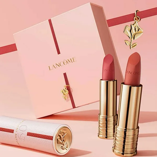 Set Son Lancôme L'Absolu Rouge Limited Drama Matte (03 Electrifying Spring + 09 Opulent Autumn)