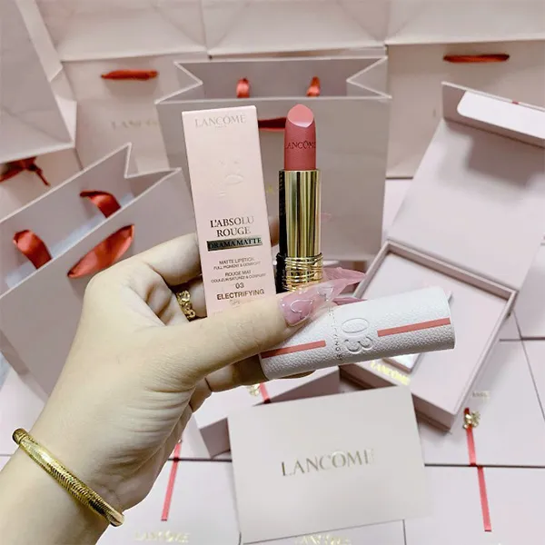 Set Son Lì Lancôme Limited Lipstick 3 Món