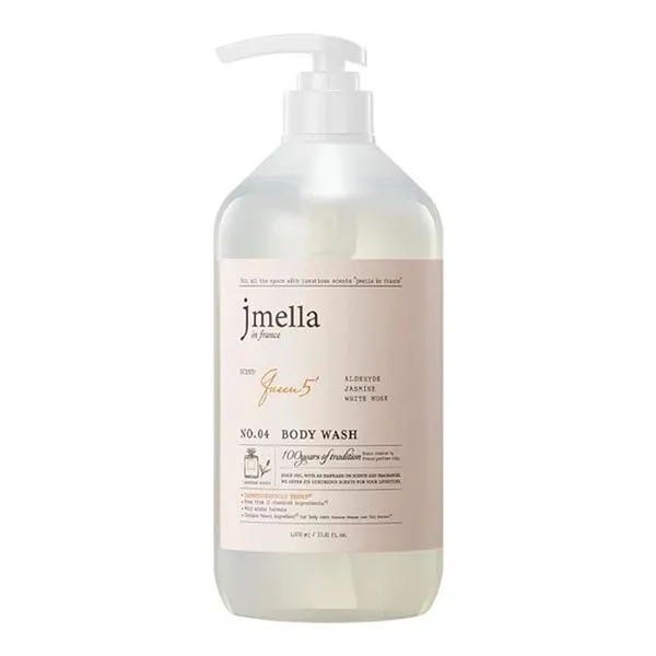 Set Sữa Tắm Cấp Ẩm Mịn Da Jmella In France No.04 Queen 5 Body Wash