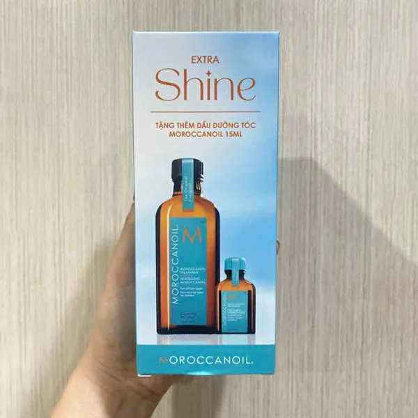 Set Tinh Dầu Dưỡng Tóc Moroccanoil Treatment Oil (100ml + 15ml)