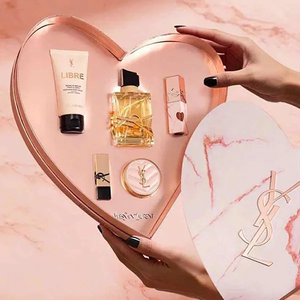 Set Trang Điểm Yves Saint Laurent YSL Limited Vân Đá 5 Món