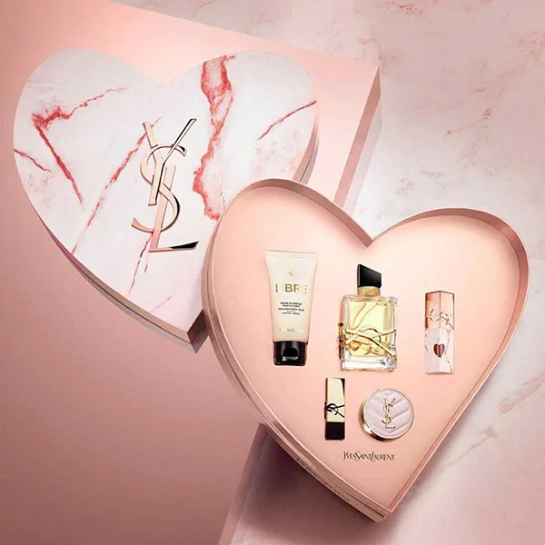 Set Trang Điểm Yves Saint Laurent YSL Limited Vân Đá 5 Món