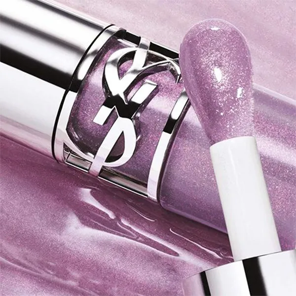 Son Bóng Yves Saint Laurent YSL Loveshine Plumpling Lip Oil Gloss 01 Thunder Stealer Màu Ánh Tím