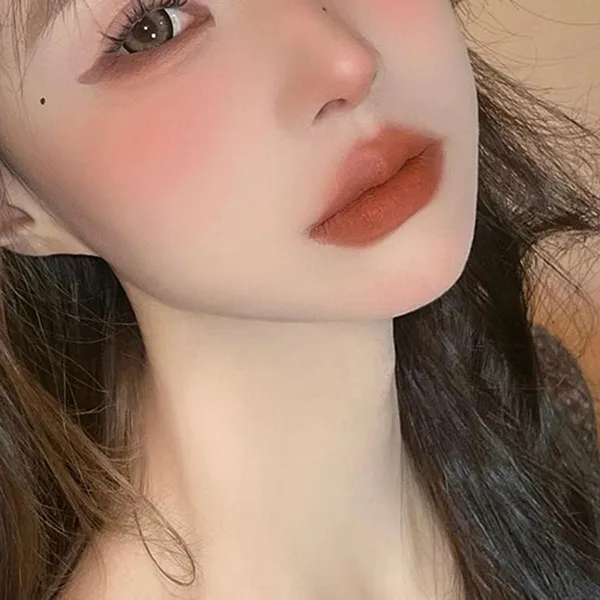 Son Dior Rouge Couture Colour Floral Velvet Lipstick 737 Mystère Màu Cam Cháy