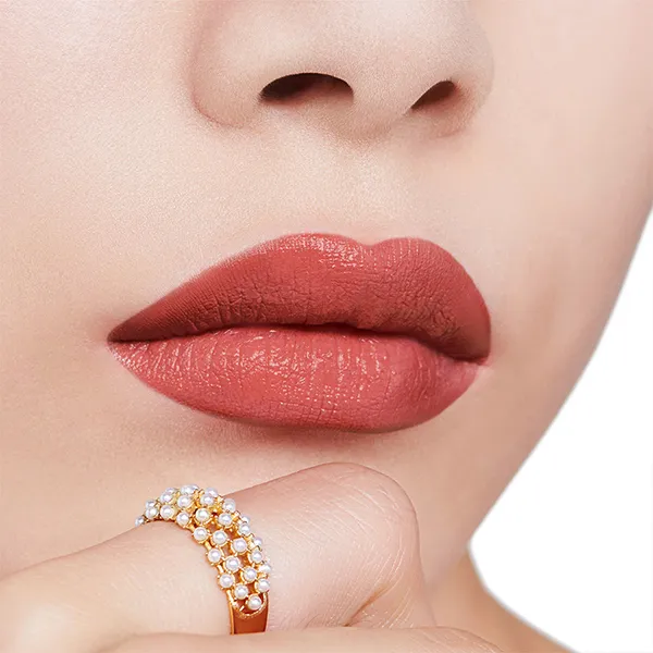 Son Dior Rouge Dior Couture Color Lipstick Satin Finish 434 Promenade Màu Hồng Đào Đất