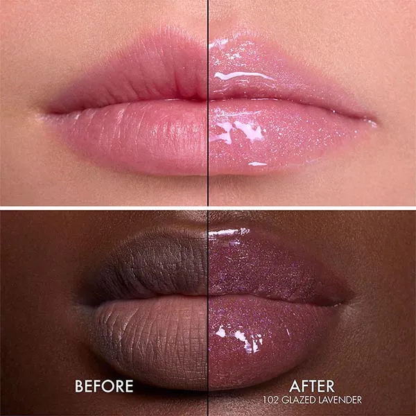 Son Dưỡng Dior Addict Lip Glow Butter 102 Glazed Lavender Màu Hồng Tím