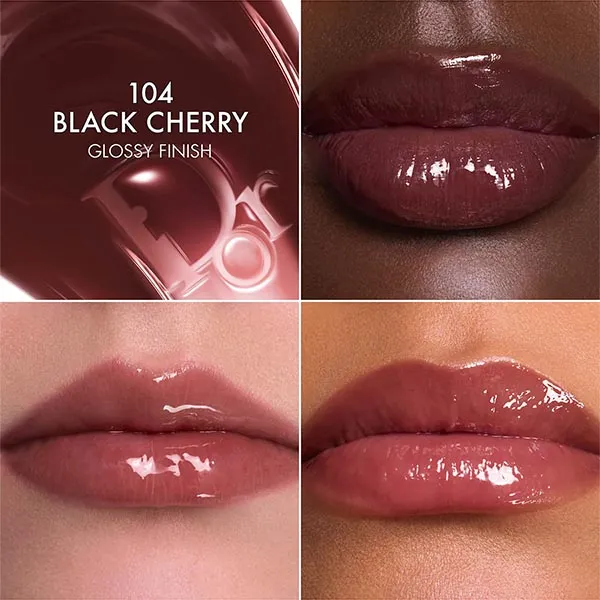 Son Dưỡng Môi Dior Addict Lip Glow Butter 104 Black Cherry Màu Đỏ Cherry
