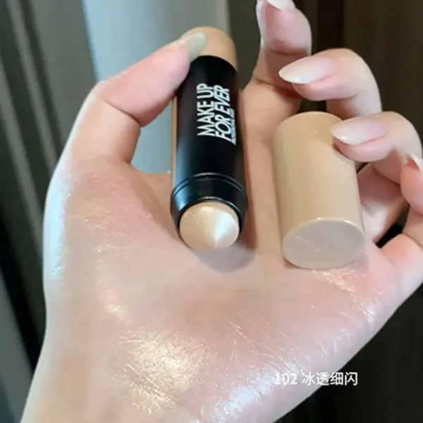 Son Dưỡng Môi & Phấn Má Make Up For Ever Artist Color Crayon Waterproof Multi-Use Stick 102 Starfire Gold Màu Nude