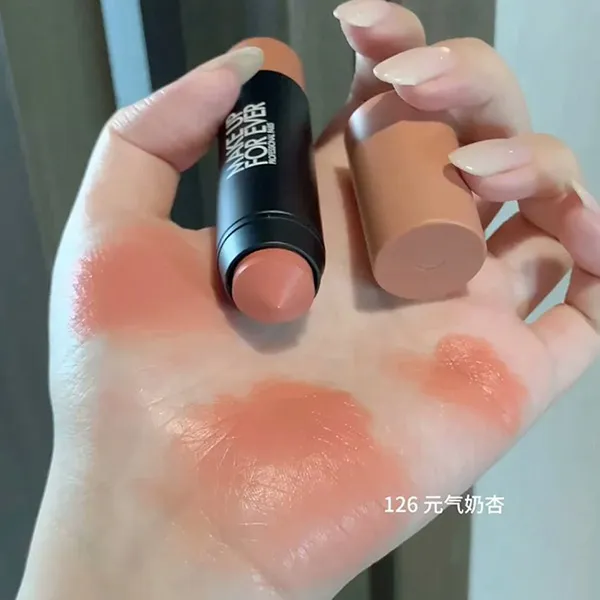 Son Dưỡng Môi & Phấn Má Make Up For Ever Artist Color Crayon Waterproof Multi-Use Stick 126 Peachy Coral Màu Cam Đào