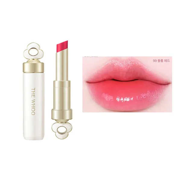 Son Dưỡng The History Of Whoo Essential Lip Glow Balm 99 Bloom Red Màu Đỏ Hồng