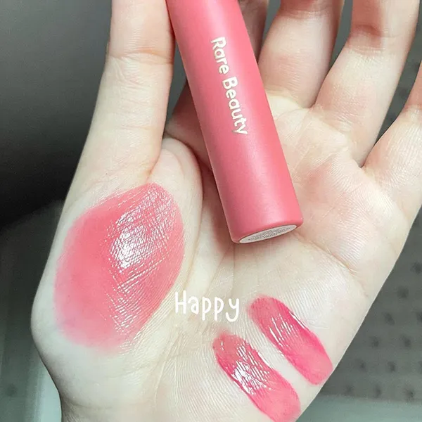 Son Dưỡng Rare Beauty Soft Pinch Tinted Lip Oil Happy Màu Hồng Lạnh