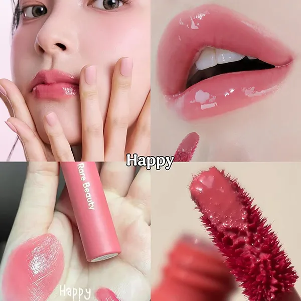 Son Dưỡng Rare Beauty Soft Pinch Tinted Lip Oil Happy Màu Hồng Lạnh