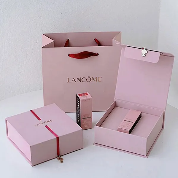 Son Lancôme L'Absolu Rouge Limited Drama Matte 09 Opulent Autumn Màu Cam Đất (Kèm Box Và Thiệp
