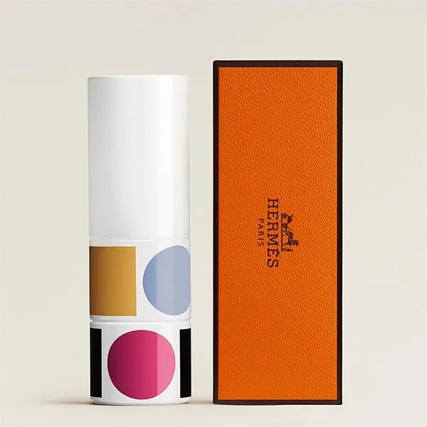 Son Lì Hermès Light Matte Lipstick Limited Edition 24 Rose Épuré Màu Hồng Rose