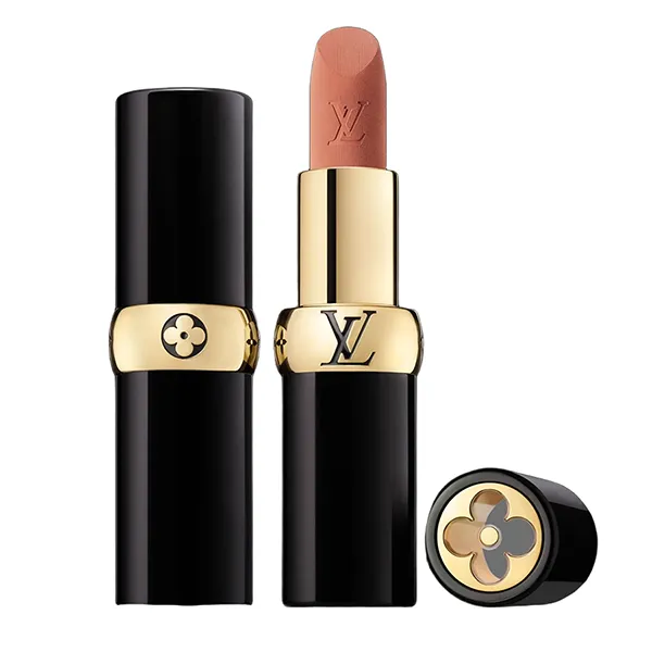Son Lì Louis Vuitton LV Rouge À Lèvres Mat 103 Vanity Beige Màu Hồng Cam Nude