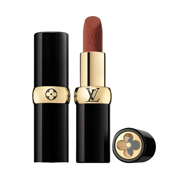 Son Lì Louis Vuitton LV Rouge À Lèvres Mat 110 Vuittonite Màu Hồng Gạch