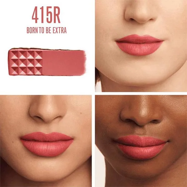 Combo Son Lì Valentino 415R Born To Be Extra Màu Đỏ Hồng + Son Dưỡng 302R Extra Pink Màu Hồng Tươi