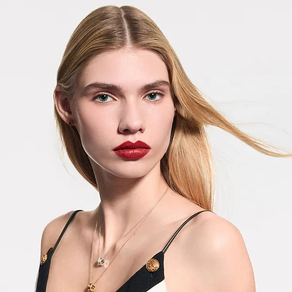 Son Louis Vuitton LV Rouge - Matte Lipstick 505 Unexplored Màu Đỏ Gạch