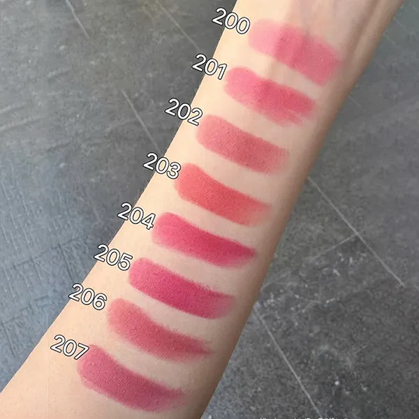 Son Louis Vuitton LV Rouge - Rouge À Lèvres Mat 203 - Rose Odyssée Màu Đỏ Đất