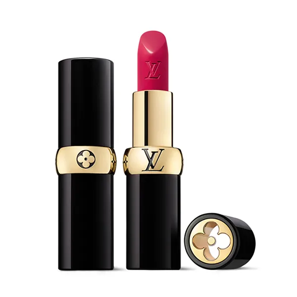 Son Louis Vuitton LV Rouge Satin Lipstick 303 Not Blushing Màu Hồng Magenta