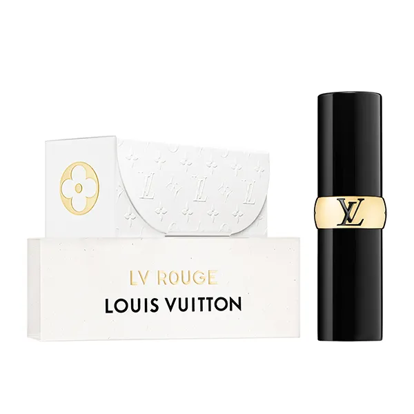 Son Louis Vuitton LV Rouge Satin Lipstick 304 Stellar Crush Màu Đỏ Hồng