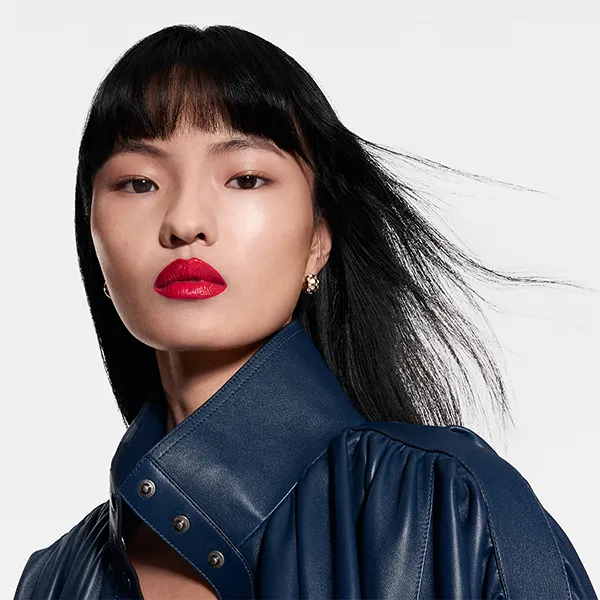 Son Louis Vuitton LV Rouge Satin Lipstick 304 Stellar Crush Màu Đỏ Hồng