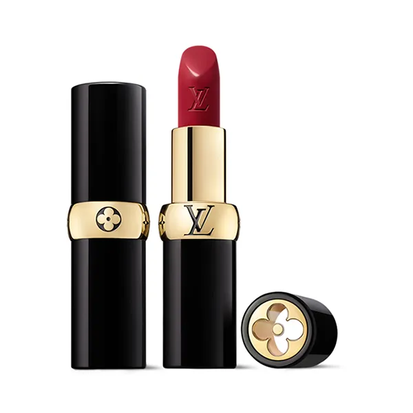 Son Louis Vuitton LV Rouge Satin Lipstick 308 Chasing Dreams Màu Đỏ Trầm
