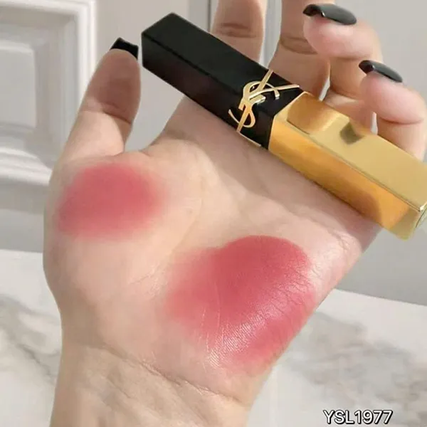 Son Yves Saint Laurent YSL The Slim 1977 Pink Voyage Màu Hồng Đào (Mẫu Mới 2025)