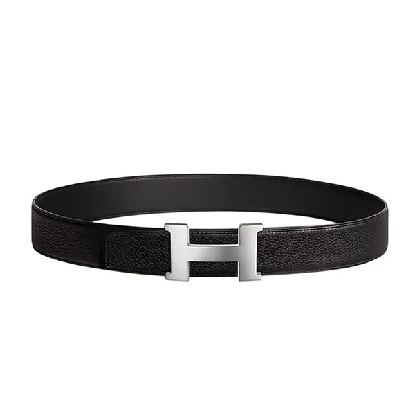 Thắt Lưng Nam Hermès Constance Belt Buckle & Reversible Leather Strap 38mm Màu Đen Size 90