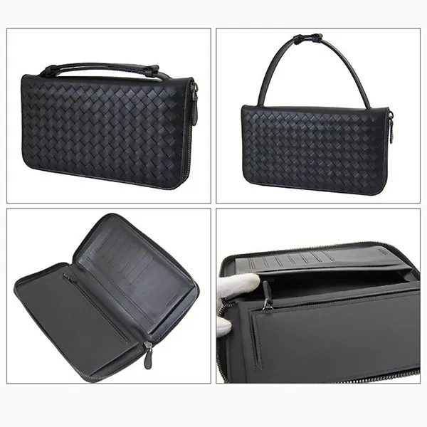 Túi Cầm Tay Bottega Veneta Clutch Bag 169730 V4651 1000 Màu Đen