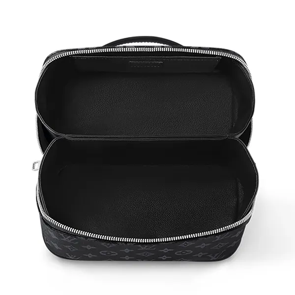 Túi Cầm Tay Nam Louis Vuitton LV Toiletry M11508 Màu Xám Đen