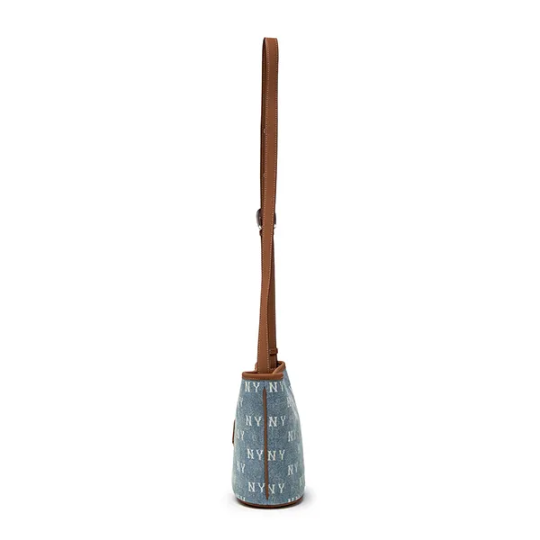 Túi Đeo Chéo MLB Mini Denim Classic Monogram New York Yankees 3ABMMV55N-50BLL Màu Xanh Blue