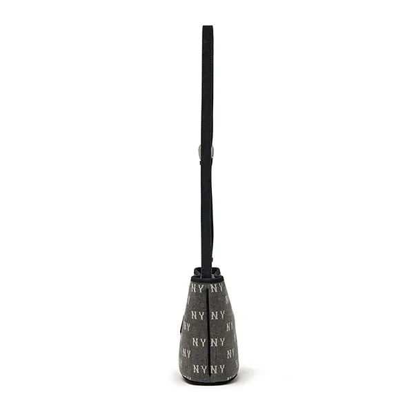 Túi Đeo Chéo MLB Mini Denim Classic Monogram New York Yankees 3ABMMV55N-50CGS Màu Xám