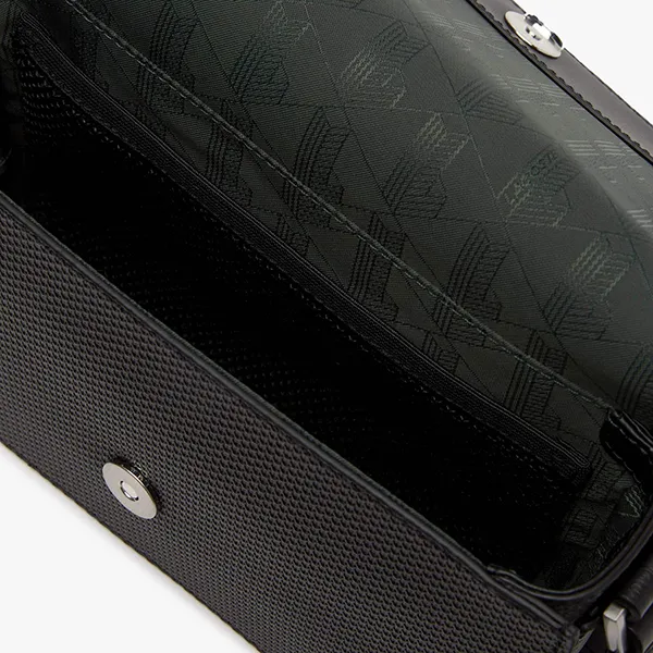 Túi Đeo Chéo Nam Lacoste Chantaco Flap Reporter Bag NU4118C53N 000 Màu Đen