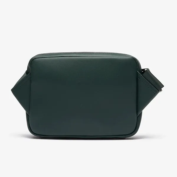 Túi Đeo Chéo Nam Lacoste Monogram Reporter Bag NH4401MR Màu Xanh Rêu