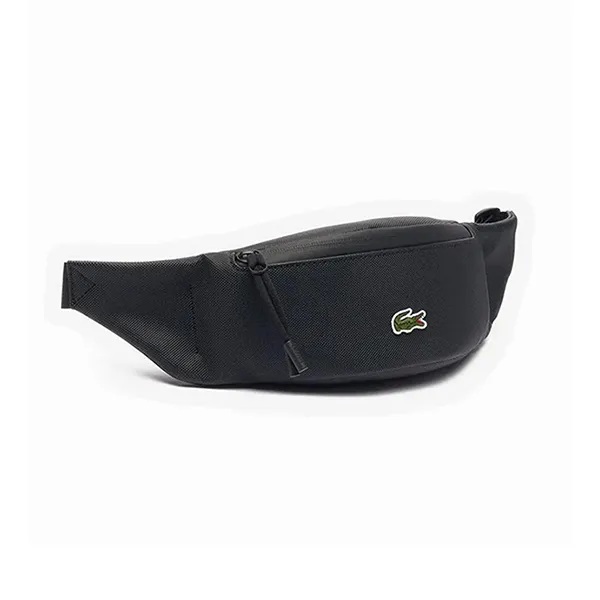 Túi Đeo Chéo Nam Lacoste NH3317LV Waist Bag Màu Đen