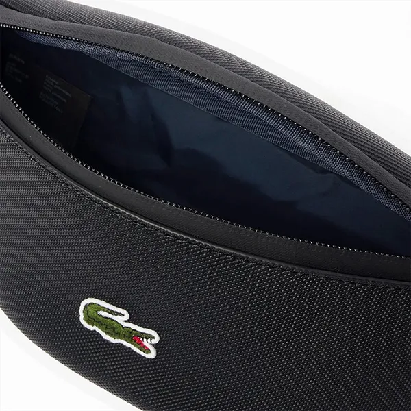 Túi Đeo Chéo Nam Lacoste NH3317LV Waist Bag Màu Đen
