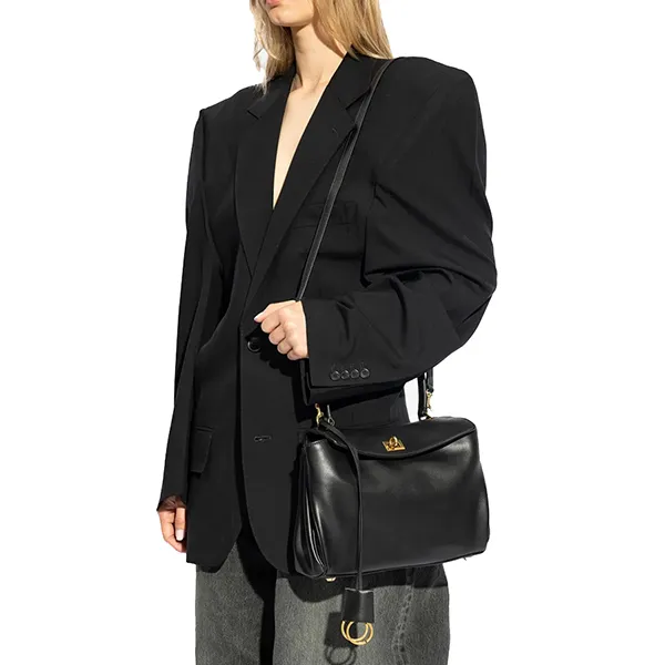 Túi Đeo Chéo Nữ Balenciaga Rodeo Small Tote Bag Màu Đen