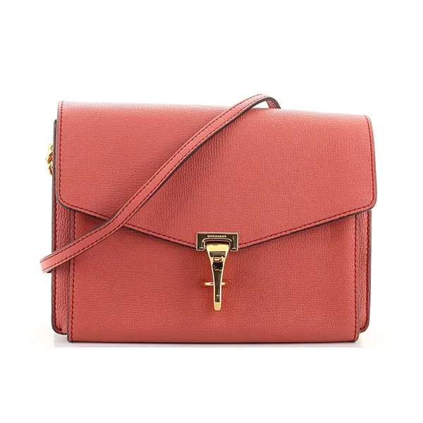 Túi Đeo Chéo Nữ Burberry Macken Crossbody Bag Leather Small Màu Nâu