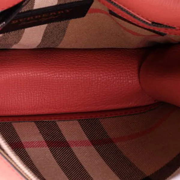 Túi Đeo Chéo Nữ Burberry Macken Crossbody Bag Leather Small Màu Nâu