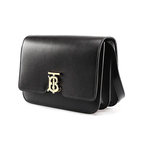 Túi Đeo Chéo Nữ Burberry Medium Leather TB Shoulder Bag Black 8010335 Màu Đen