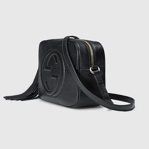 Túi Đeo Chéo Nữ Gucci Soho Small Leather Disco Bag Black 308364-A7M0G-1000 Màu Đen